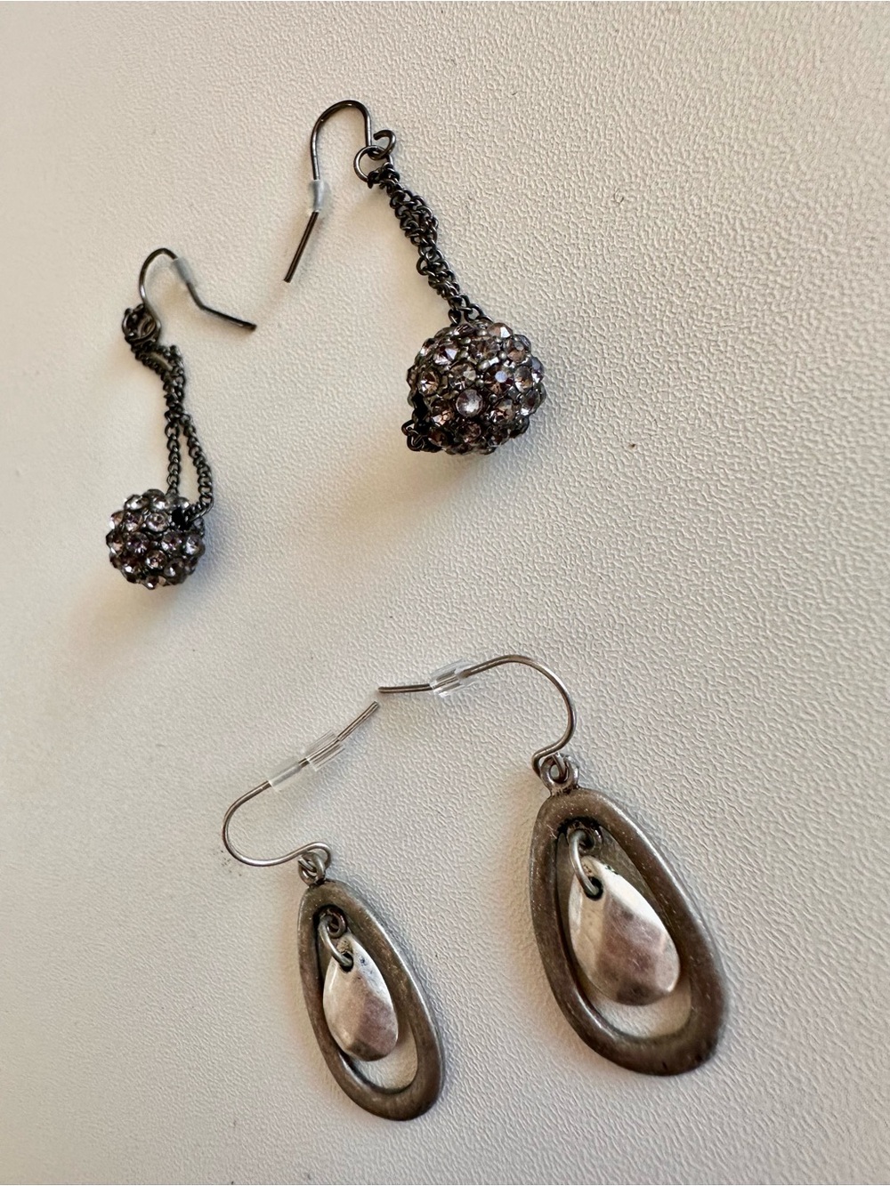 Silver-Tone Dangle Earrings - Women Jewelry - Picture 12 of 14